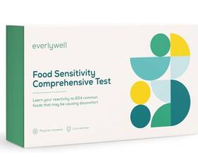 Everlywell 851044008602 Food Sensitivity Comprehensive Self Test Kit - White 204 Count
