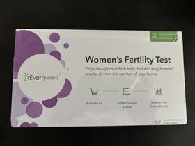 K-evw-00804 Everlywell Womens Fertility Test Clia Certified - New Sealed Exp 3/31/2026