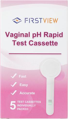 Firstview 711181408980 Vaginal Ph Test Strips Feminine Health Kits For Bacteria