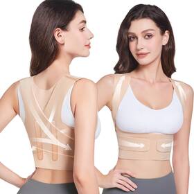 Fgkb20 Fit Geno Posture Corrector For Women Invisilite Invisible Lightweight Back B