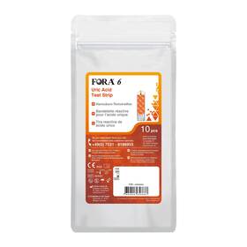 Fora 640402710119 Uric Acid Test Strips 10pcs Bag