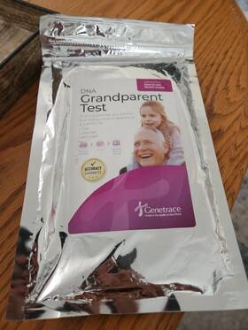 Genetrace 628110936035 Dna Grandparent Test