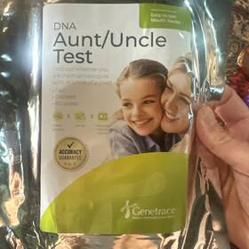 Genetrace 628110936042 Dna Aunt/uncle Test - At-home Collection Kit For Avuncular Testing