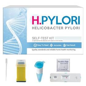 Tk-20240417 Hanascar H Pylori Test Kit Helicobacter Blue And White Packaging