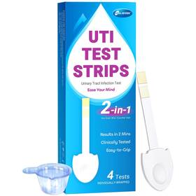 Uti-4t Heal-check 4 Pack Uti Test Strips Urinary Tract Infection Kit For Women Men Accur