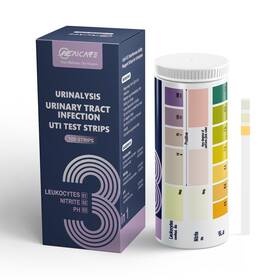 Healcare 768362332572 Urinary Tract Infection Uti Test Strips Home Urine Testing Kit For 3 Paramet
