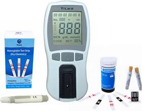 Healthcaretuye 445056039063 Hemoglobin Meter Test Kit Analyzer