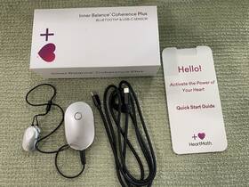Heart Math Institute 753035910843 Inner Balance Coherence Plus Bluetooth And Usb C Hardly Used