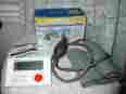 Hem-412c Omron Blood Pressure Monitor Manual Inflation In Box Batteries Included