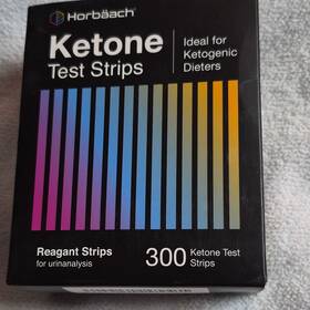 Horbaach Db2501 Ketone Test Strips 300 Count Analog For Urinalysis Easy Read Keto