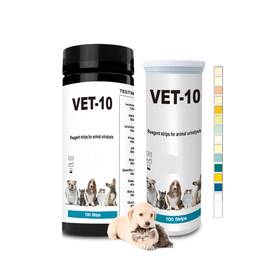 Hzutloer 785104297340 100 Pcs Urine Test Strips 10 In 1 Uti Kit For Cat And Dog White