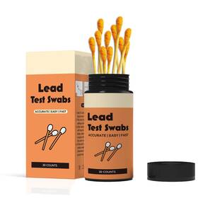 Hzu7746 Hzutloer Lead Test Swabrapid Testing Swab 30 Swabs-results In 20 Seconds Suitable