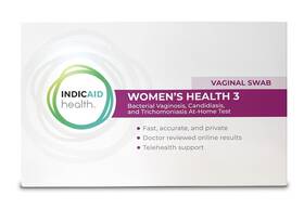 Indicaid 810113420035 Health Womens 3 At-home Collection Test From Clia-certified Lab