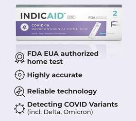 Cov19 Indicaid Home Tester