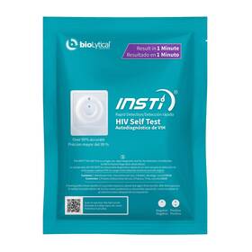 90-1073-004 Insti Hiv Self Test - Rapid Kit At Home 1 Count Pack Of Blue
