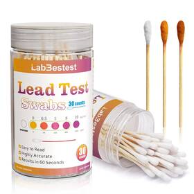 Labbestest 655360743335 Lead Test Kit With 30 Pcs Testing Swabs-suitable For All Pa Inch