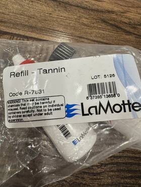 R-7831 Lamotte Tannin Refill. Code