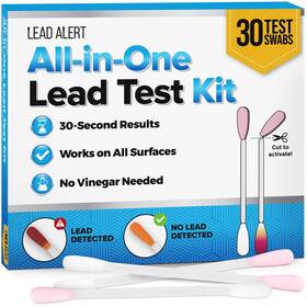 Leadalert 445048898876 Instant Lead Test Kit 30 Swabs Accurate Results In Seconds Works