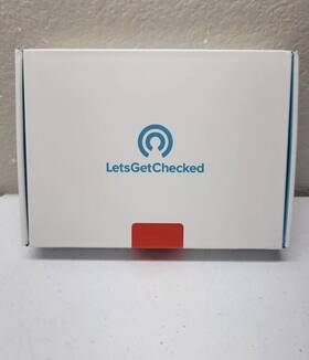Bo17slglunana Lets Get Tested Let S Checked Herpes Simplex 1&2 Expires 12/2025 New Sealed