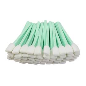 Loveday 711463683630 100pc 5.1 Inch Square Rectangle Foam Cleaning Swab Sticks For Solvent Format Inkj