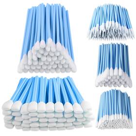 Fcs-01 Luchoi Multi-purpose Foam Tip Cleaning Swabs - Square Round 5 Types