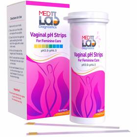 B08c95s9gs Med Lab Diagnostics Vaginal Ph Test Strips For Women 50 Cnt . Bv Bacterial Vaginosis And Yeast Infec