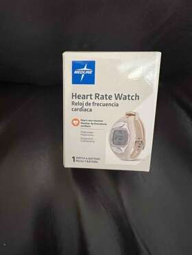 Mdsp3045 Medline 193489001627 Fitness Activity Tracker Heart Rate Pedometer Stop Watch New
