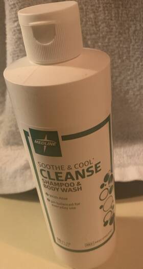 Msc095340h Medline Shampoo/body Wash Soothe And Cool Shampoo Body 16 Oz