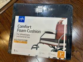 Msxxomf1816 Medline Cushions Gel Foam Pressure Redistribution Cushion For Wheelchair 18x 16 Inch X3