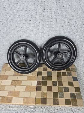 Wca806930 Medline Wheelchair Parts 8 Inch Front Caster With Bearings For Excel 2000 Pair