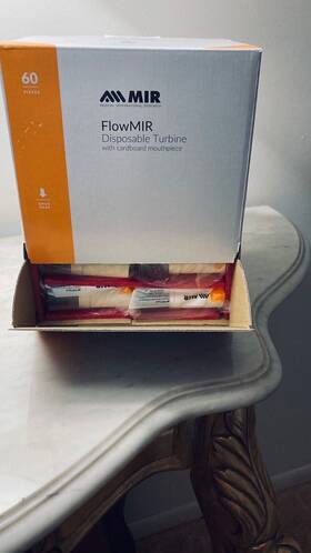910004 Mir Spirometers Replacement Mouthpieces