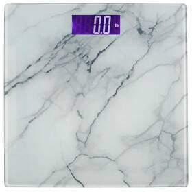 12083 Mistic Cool Marble Digital Scale Glass Weight Finish Ba