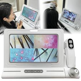 2316505 Mychway 2025 Portable Handheld Skin Scalp Detector Hair Diagnosis Analyzer Smart Device