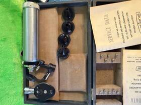 National 6515-781-3686 Vintage 1967 Otoscope Ophthalmoscope Military Set Original Paperwork