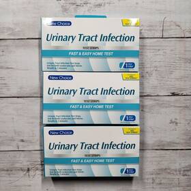 New Choice 667742450014 3 Urinary Tract Infection Test Strips Fast And Home