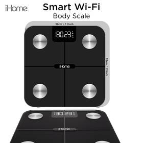 521iswwm1bl Nobrand Smart Wifi Digital Battery Powered Bathroom Scale For Weight Bmi 397 Lbs Black
