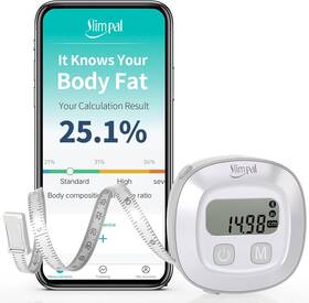 84114 Nobrand Smart Retractable Tape Measure For Body Fat Bmi Fitness And Weight Loss