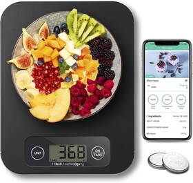 Nobrand 968605956439 Digital Food Scale With Nutritional Calculator For Diet Cooking 11lb