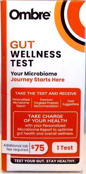 Ombre 850035313091 - Gut Wellness Test New Sealed