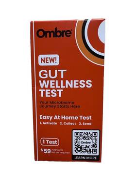 Ombre 850035313152 Gut Wellness Microbiome Home Test -1 Count New And Sealed