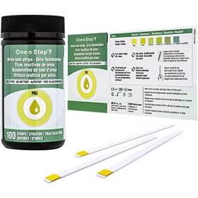 One Step 841695101579 Protein Urine Testing Kit 100 Test Strips Quick Accurate Results