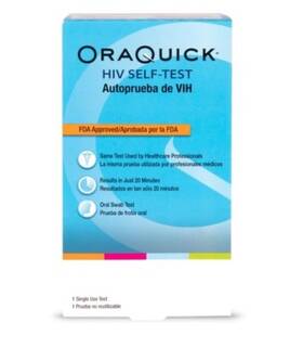 Oraquick 3001-3822u Hiv Self-test Exp 2027 August 31 New In Box Oral Swab Kit