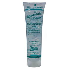 Parker Labs 711181608526 Pack Of 4 Aquasonic Clear Ultrasound Gel 60g Tube Each Brend
