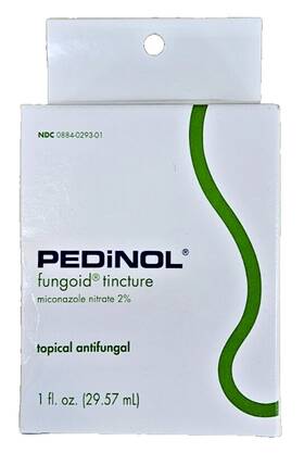 0884-0293-01 Pedinol Fungoid Tincture Topical Antifungal 2% -1 Oz
