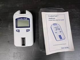 09010 Polymer Technology Systems Cardiochek Cholesterol-testing Kit - White