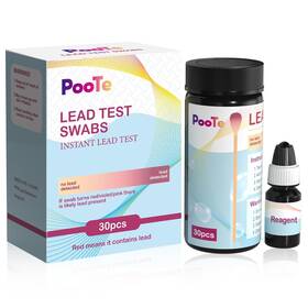 Poote 860011583219 Lead Test Kit - Instant Paint With 30 Swabs Accuracy Tes