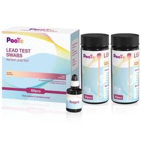 Poote 860011583226 Lead Test Kit - Instant Paint With 60 Swabs Accuracy Tes