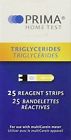 Prima Home Test Trigliceridi 25 Reagent Stripes Bandelettes 8033986793033