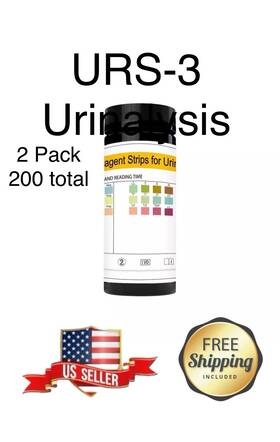 P080010 Pro Advantage Urine Reagent Strips Urinalysis Ph Ketone And Pro-bottle Of 100 2pk