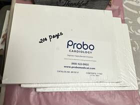 M1707p Probo Cardiology Paper 3 Pads 200 Sheets Each New